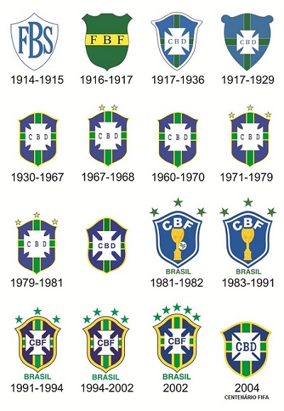 Seleção brasileira lança novo escudo e camisa branca especial que teve fama  de azarada