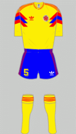 colombia-1990-yellow-socks
